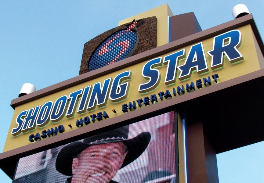 Signe de casino Shooting Star