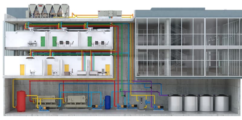 Storage-Source Heat Pump Systems